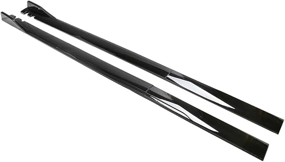 Side Skirts for Renault Twingo 2009-2024, Rocker Panels Splitter Lip Winglet Diffuser Bumper Protector Body Kit Car Accessories,Black