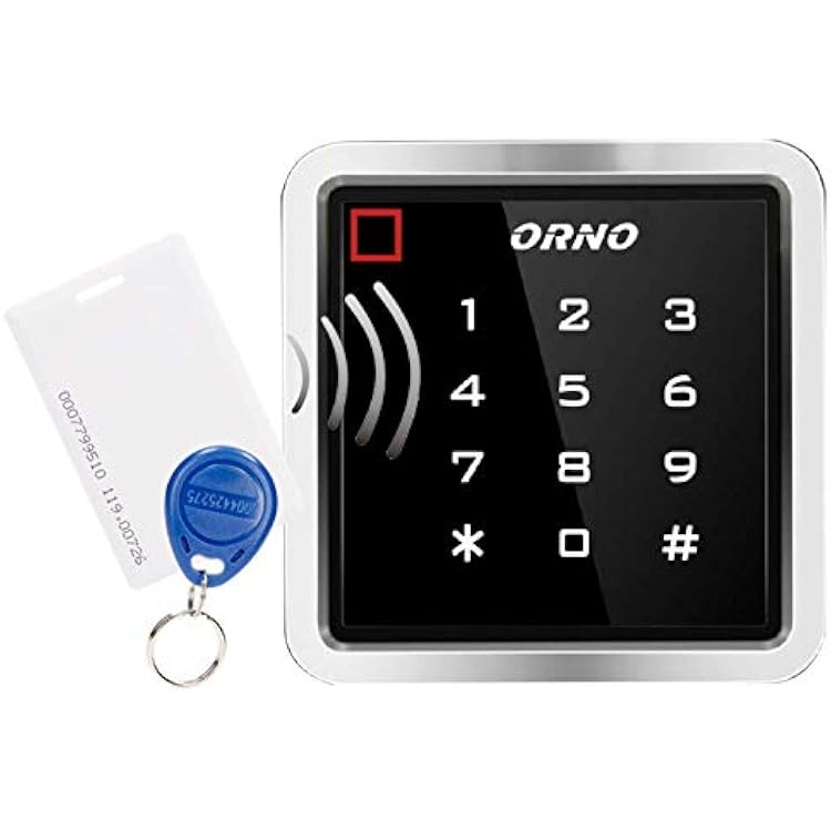 ZS-816 Waterproof Code Lock with Card Reader and contactless Key fob Reader, IP68 Waterproof, EPROM Memory
