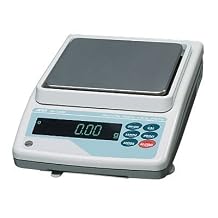 A&D Weighing GF-400 Toploading Balance, 410g x 0.001g External Calibration, RS-232, GLP Compliant