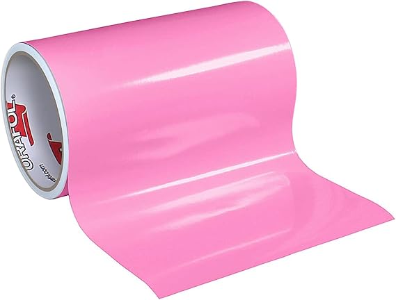 ORACAL 651 Gloss Soft Pink Permanent Adhesive Craft Vinyl (12" x 6ft)