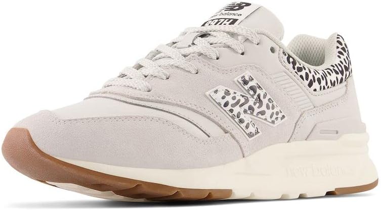 New Balance Women's 997H V1 Sneaker, Grigio Scuro Melange, 8, Grey Matter/White, 5