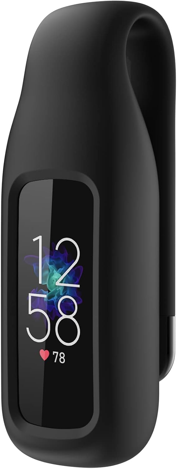 Clip for Fitbit Luxe, Clip Holder Compatible with Fitbit Luxe, Black