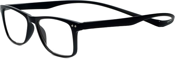 Magz Astoria Classic Square Reading Glasses Men Women Single Power Readers Neck Hanging Magnetic Snap It Rear Connecting