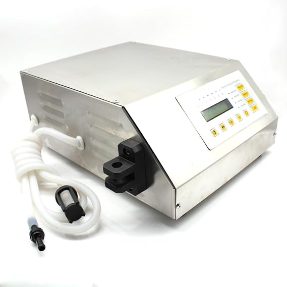 Automatic Liquid Filling Machine, 2-3500ml Filling Range Water Liquid Filling Machine, with Footswitch, Applicable Bottle Opening Diameter 8mm, Max. Suction Range 2m, Footswitch Length 1.5m