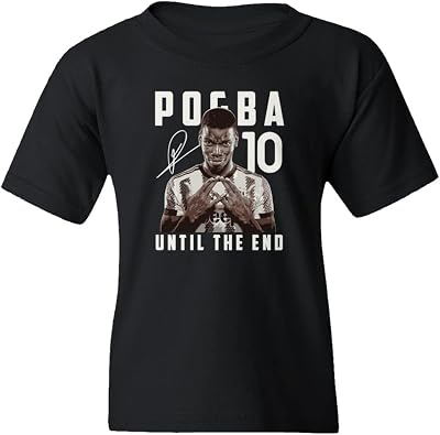 KING THREADS Pogba Until The End Juve Player 2022 Football Fans Youth Unisex T-Shirt