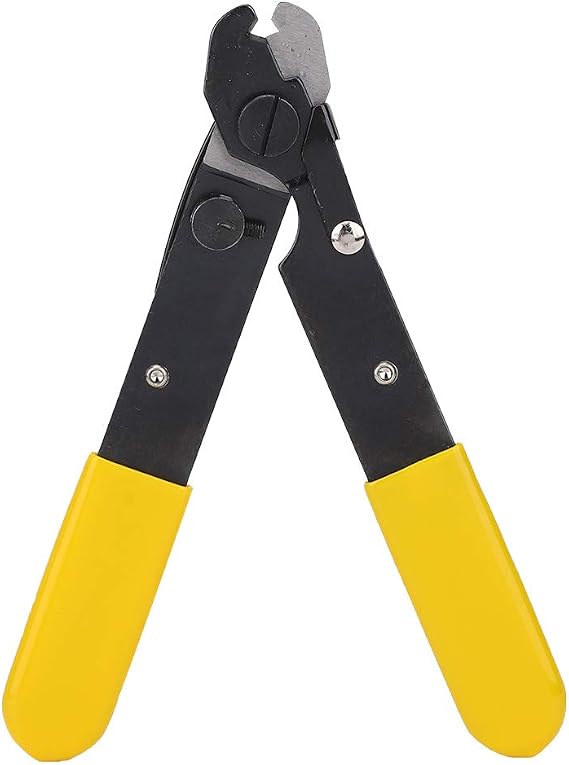 Fibre Stripping Tool, Fiber Optic Stripper, Wire Stripper High Quality Optical Fiber Cable Stripping Pliers Cutter Hand Tool for Fiber Stripping