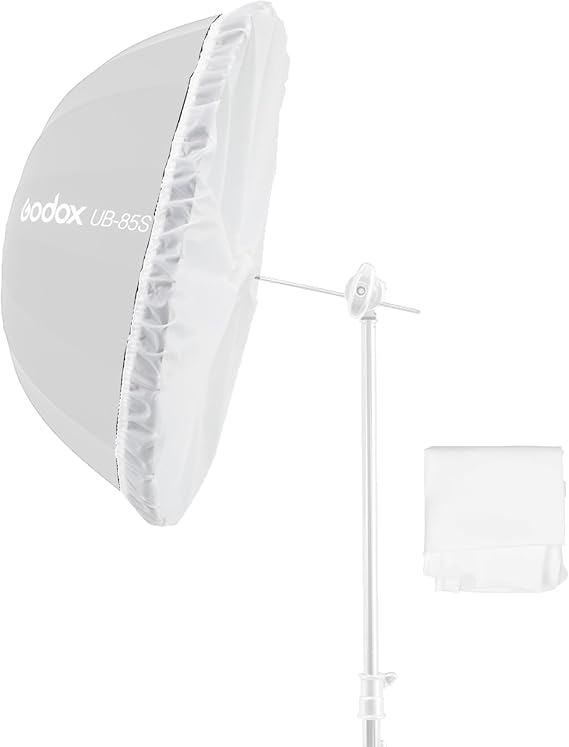 Godox DPU-130T 130cm 51" Photography Umbrella Diffuser Soft Cloth (Umbrella not Included) Compatible with 51" Photo Umbrella Photo Studio Flash Speed Light (White)