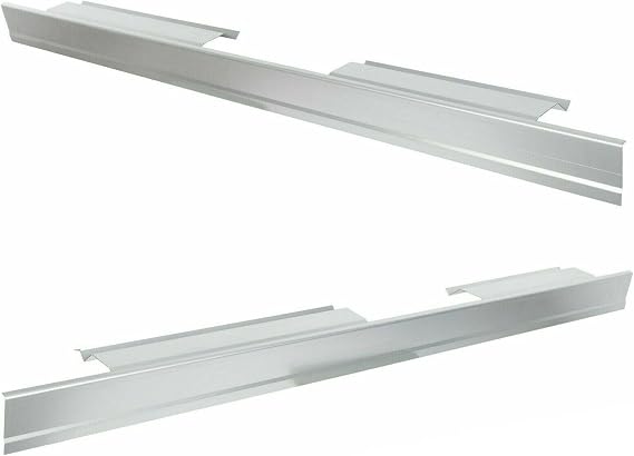 for Ford for F150 2004-2010,for Lincoln for Mark LT 2006-2008 4 Door Crew Cab Outer Rocker Panels Pair Alloyxa0Steel Left Right