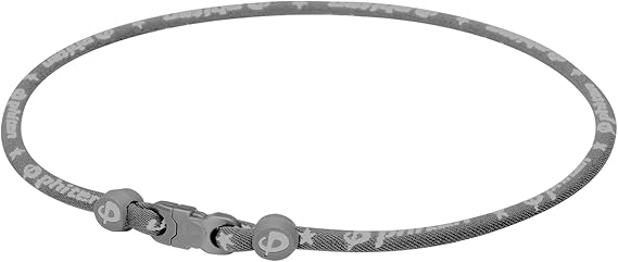 Phiten Titanium Necklace Star - Grey