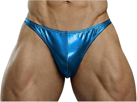 Men's Pro Cut Bodybuilding Competition Posing Trunks - Stretch, Front Lined, Compliant with IFBB, NPC