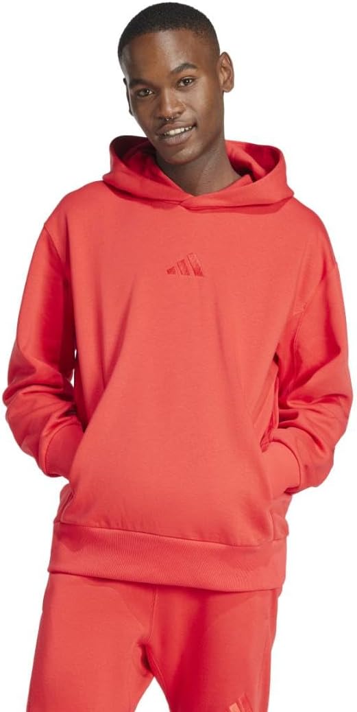 adidas mens All Szn Fleece Loose Hoodie