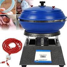 Vibrating Bowl Tumbling Polishing Machine, Tumbling Polishing Machine, Electric Polisher, for Grinding and Polishing Workpiece Surface, Jewelry Accessories,M
