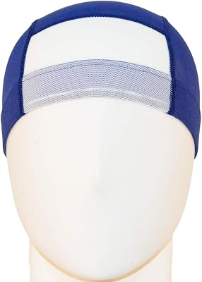 CNYE Japanese Mesh Swim Cap for Long Hair - Mens Womens Mesh Cap for Wigs Solid Color Swimming Caps - Light Weight High Resilience Strong Durable Breathable Swimming Caps