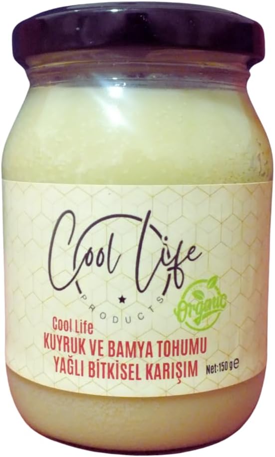 Kuyruk ve Bamya Tohumu Yağlı Bitkisel Karışım Krem 150g