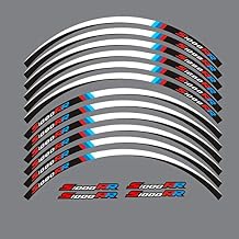 High Quality Motorcycle Wheel Decals Reflective Stickers Rim Stripes 4 Color for BMW S1000RR