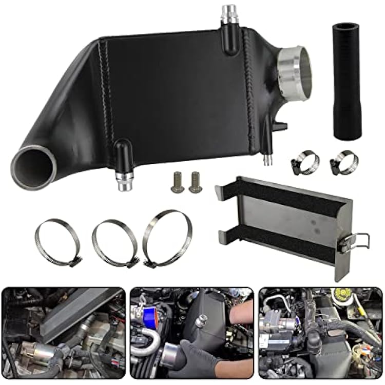 Performance Alpha Intercooler for Mercedes-Benz A45 AMG W176 2013-2018 CLA45 AMG C117 2014-2018 CLA45 AMG X156 2014-2019 black