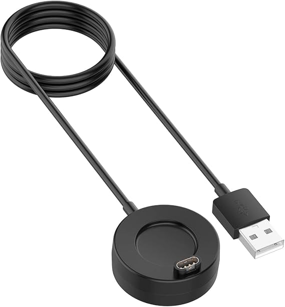 Charger for Garmin Forerunner 970 965 955 945 745 265 255 245 55 45, Approach S12 S40 S42 S60 S62 S70, Fenix 8 7 7S 7X, Vivoactive 6 5 4, Instinct 3 2 3X, Venu 4 3 3S 2 2S Plus Charging Cable