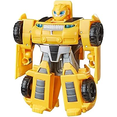 Transformers Playskool Heroes Rescue Bots Academy Classic Team Bumblebee, Converting Toy Robot Action Figure, Ages 3