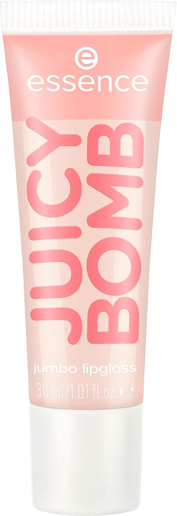 essence JUICY BOMB PARTY jumbo lipgloss, volumizing, instant result, shiny, translucent (30ml)
