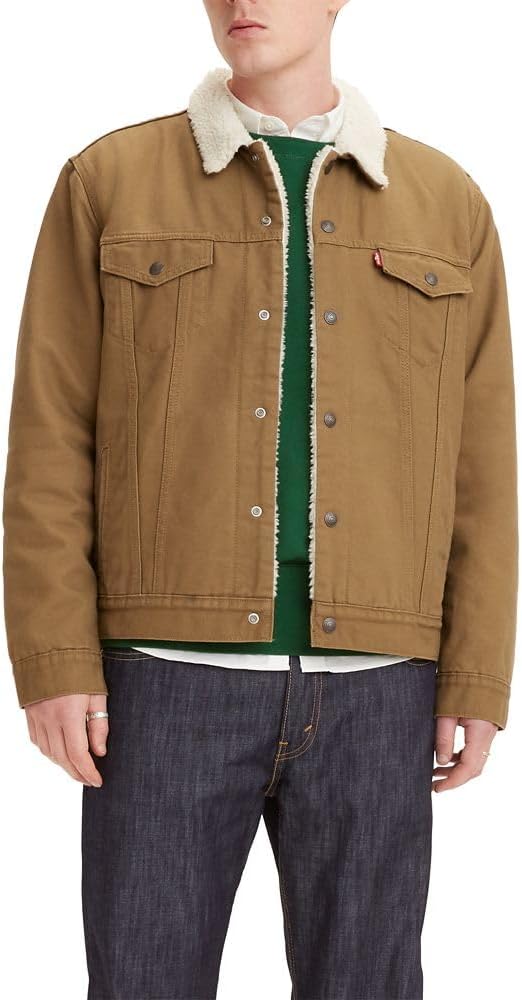 Levis 16365 Mens Denim Jacket Sherpa Liner