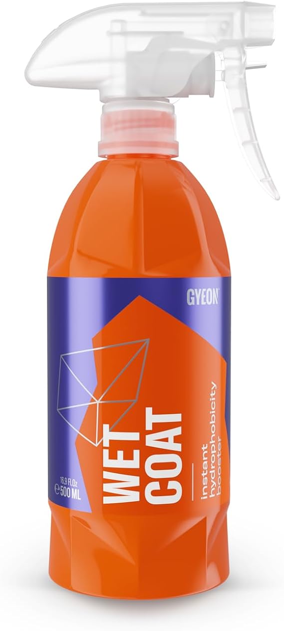 GYEON Wet Coat Spray-On Rinse Off Hydrophobic Gloss Coating for Cars 500ml