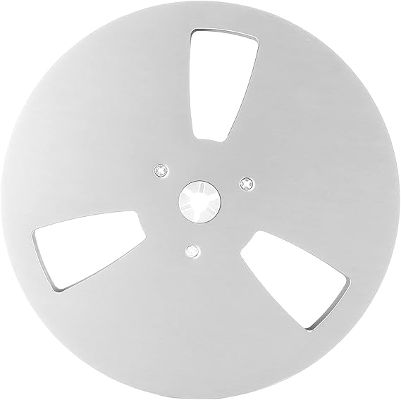 7in Empty Tape Reel, Aluminum Alloy Takeup Reel for Reel to Reel