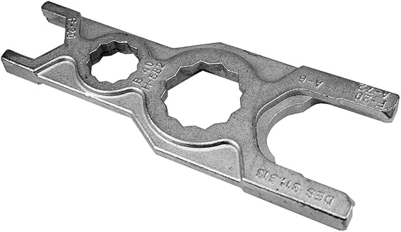 Sloan A-50 Super Wrench, 7-3/4 Inch Smooth Jawed Spud Wrench Tool, OEM