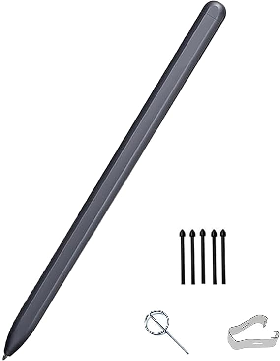 Black for Samsung Galaxy Book 3 Pro 360 Stylus for Samsung Galaxy Book3 Pro 360 S Pen,Galaxy Book 3 360 Stylus Pen for 2-in-1 Laptop, 13.3"/15.6" Galaxy Book 3 Pro Stylus Pen+Tips/Nibs/Eject Pin