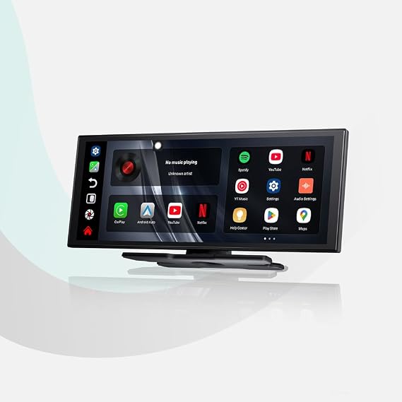 OTTOCAST OttoScreen AI 11.4" Portable CarPlay Screen for Car