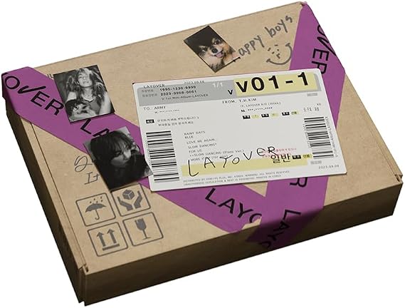 V BTS - Layover Album (Violet ver.)