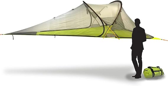 Connect V3 2-Person Tree Tent Hammock, The Original Tree Tent Company, 880 Pound Capacity, Portable Treehouse, Heavy Duty Ratchets Included, Designed in The UK