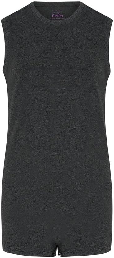 SpecialKids.Company Kids Adaptive Sleeveless Bodysuit, Snap Crotch Closure