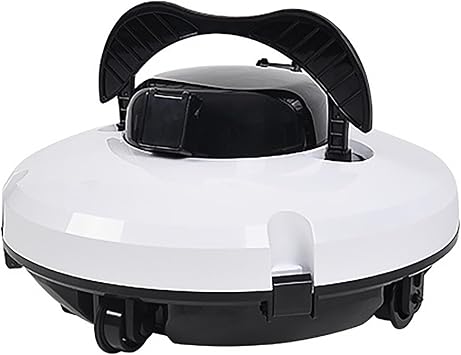 Portable Robotic Pool Cleaner, Pool Surface Skimmer Cleaner, Ultra Powerful Suction, Cordless Robotic Pool Cleaner for in Ground Pool Up to 1076 Sq. Ft