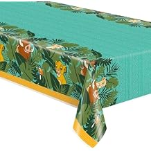 Disney Lion King Rectangular Plastic Table Cover 54" x 84" 1 Pc