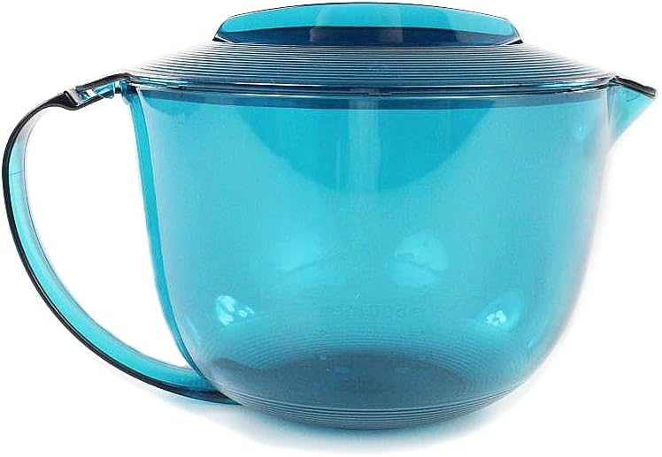 TUPPERWARE Microplus 31050 Microwave Jug 1.0 L Turquoise I30 Micro Plus
