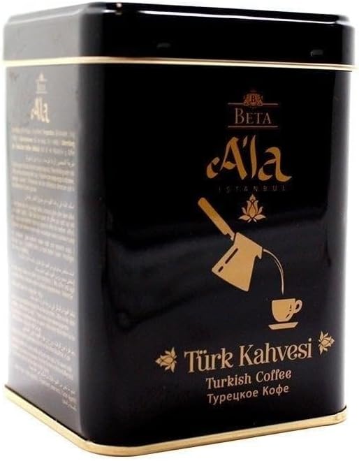 BETA A'La Turkish Coffee Tin Can 100 Gr (B.2032 Medium Drink)