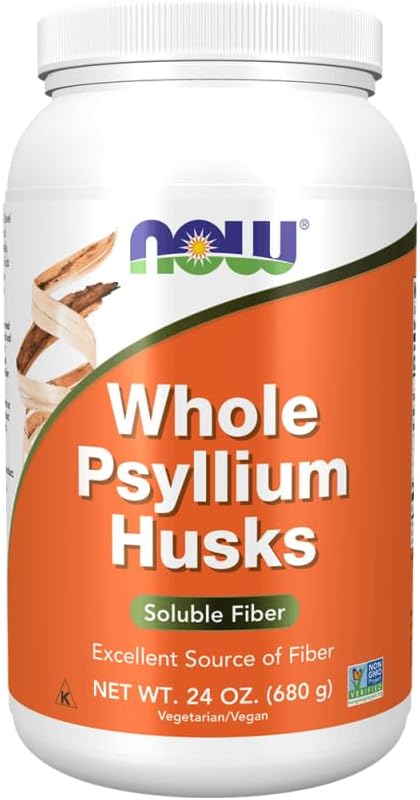 NOW Foods Whole Psyllium Husks 24 oz (680 g)