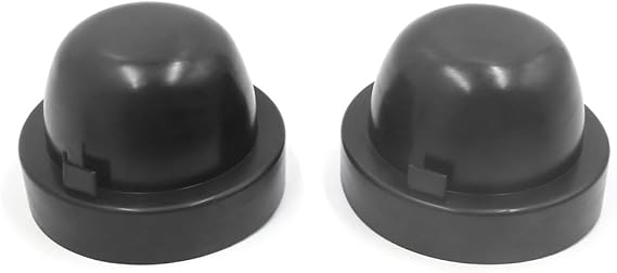 uxcell 2Pcs 90mm Inner Dia Rubber Housing Seal Cap Dust Cover for Car LED HID Headlight