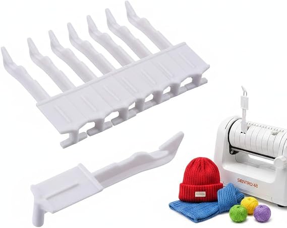 Knitting Machine Replacement Needles - 10 Pcs, Compatible with Sentro 22, 32, 40, 48,Color Random