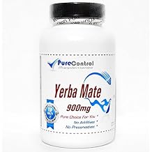 Yerba Mate 900mg // 90 Capsules // Pure // by PureControl Supplements
