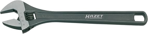 Hazet 279-12 Single Open-End Spanner Adjustable External Profile Hexagonal
