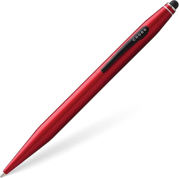 Cross Tech2 Ball Pen with Stylus (Red) in Blister Metallic Rot