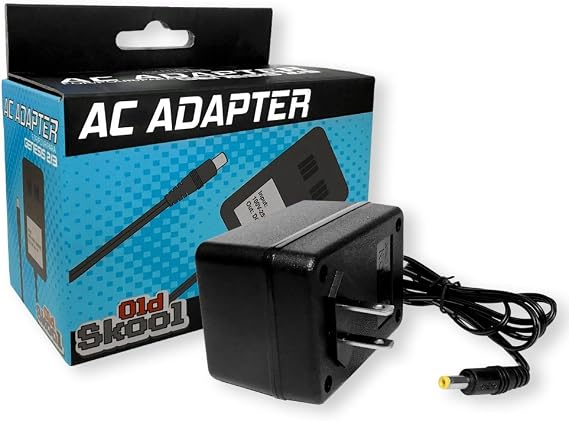 Old Skool Sega Genesis Ac Adapter for Genesis 2 and 3 or Game Gear