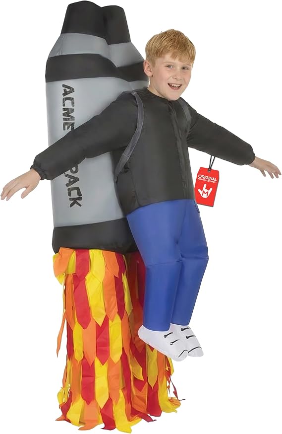 Morph Jet Pack Inflatable Costume Kids, Blow Up Costumes for Kids, Boys Inflatable Costume
