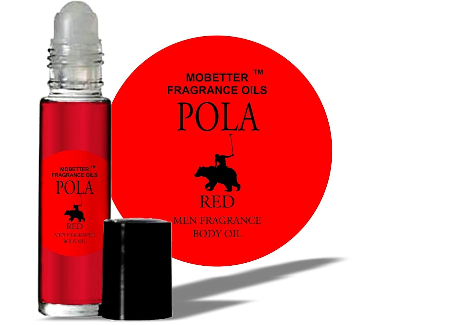 MOBETTER FRAGRANCE OILS Pola Red Cologne Fragrance Body Oil for Men