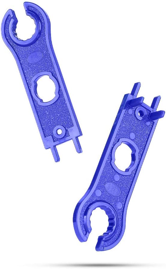 BougeRV 1 Pair Solar Connector Tool Assembly Spanners Wrenches, Solar Panel Connector Tool, Solar PV Disconnect Removal Tools