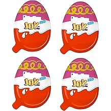 Joy Egg - Pack of 4 - Delicious Milk & Hazelnut Egg - More Milk, Less Cocoa