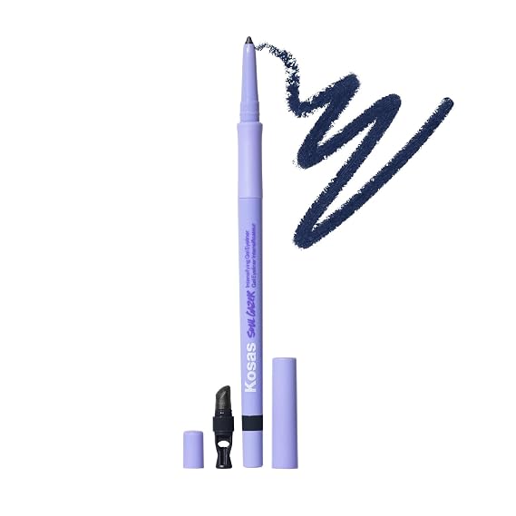 Kosas Soulgazer Waterproof and Smudge-Resistant Gel Eyeliner Blackened Blue