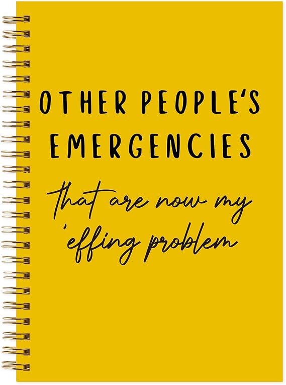Funny Notebooks for Work Coworkers Women Adults Boss