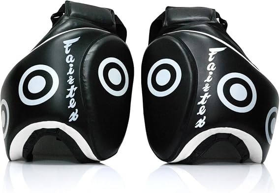 Fairtex Syntek Leather Thigh Pads, Muay Thai MMA Kickboxing Training Gear